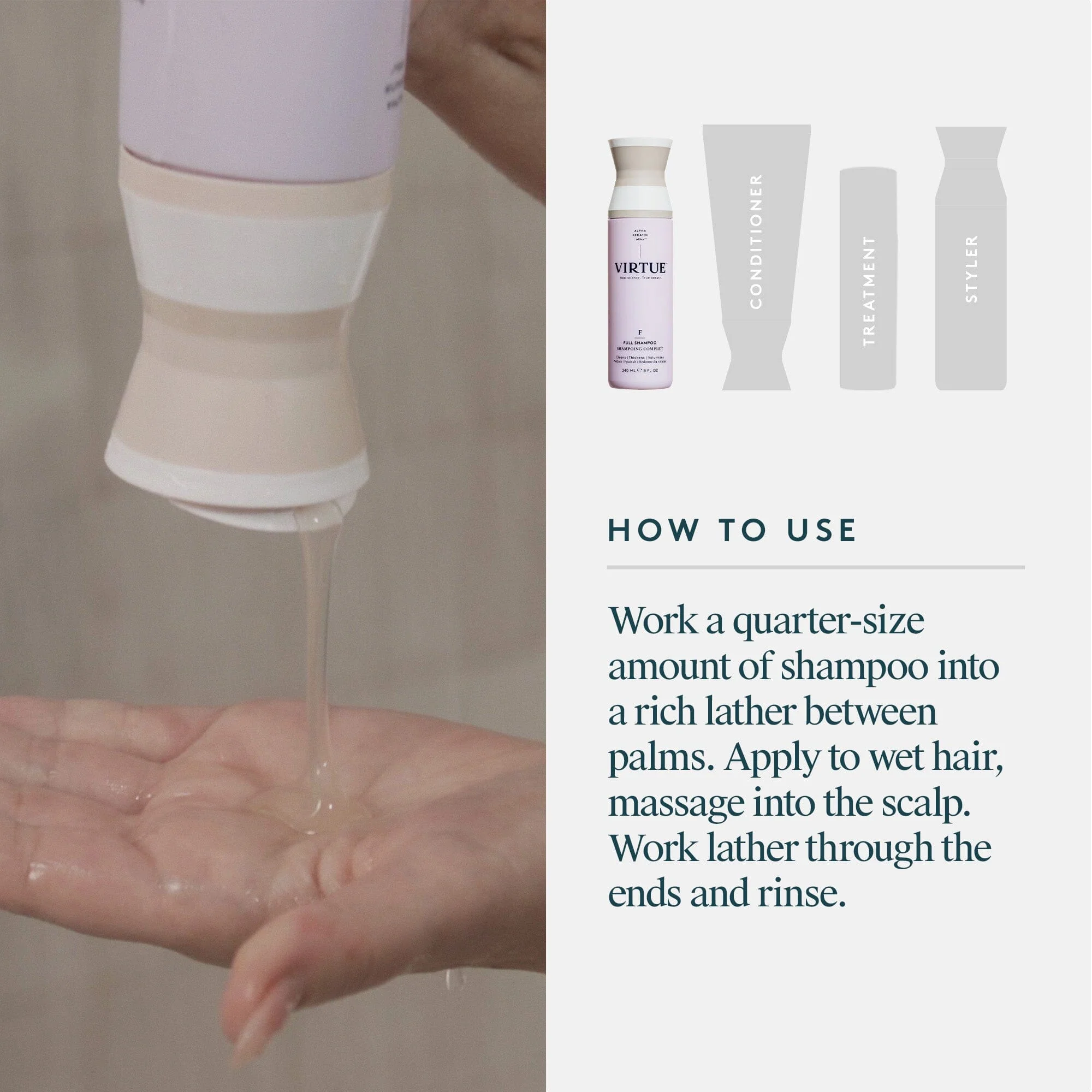 Virtue® Full Shampoo - Image 5